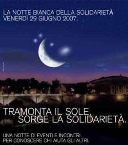 notte bianca della solidariet